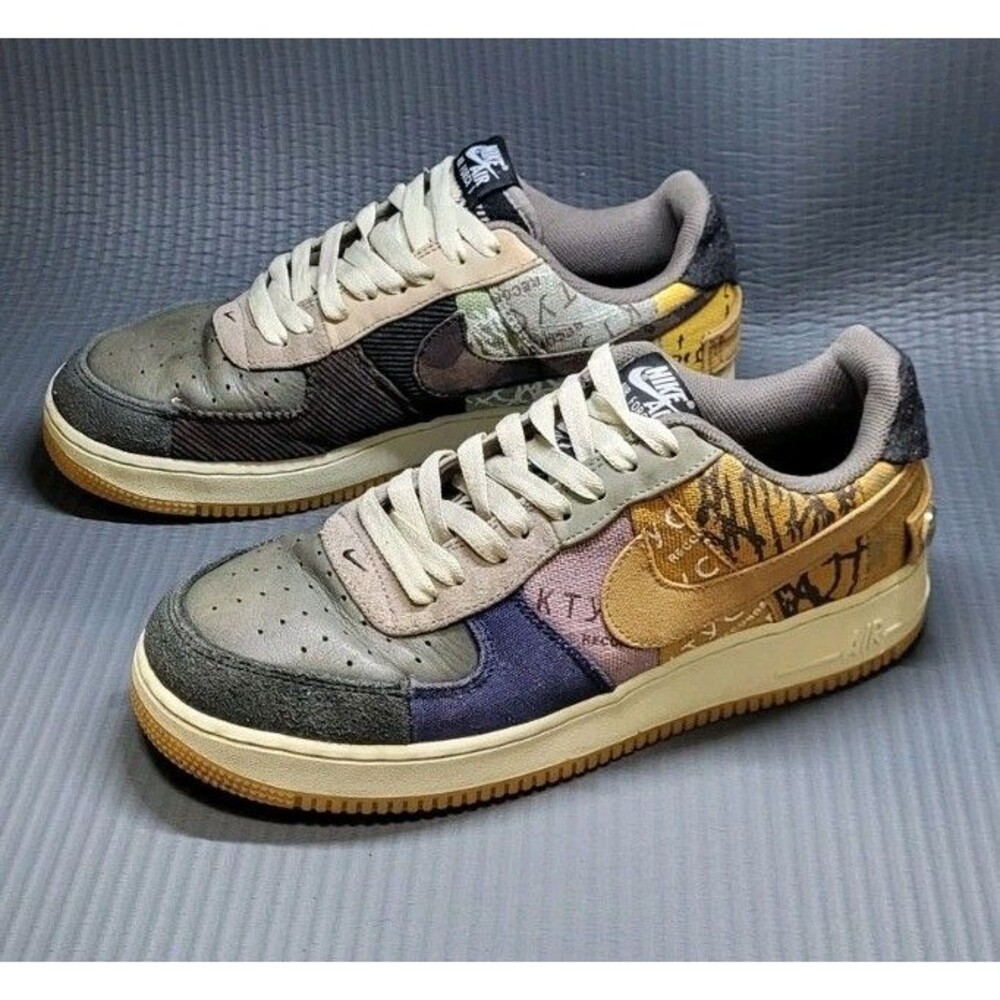 Nike Air Force 1 Low Cactus Jack x Travis Scott Multicolor Patchwork CN2405-900